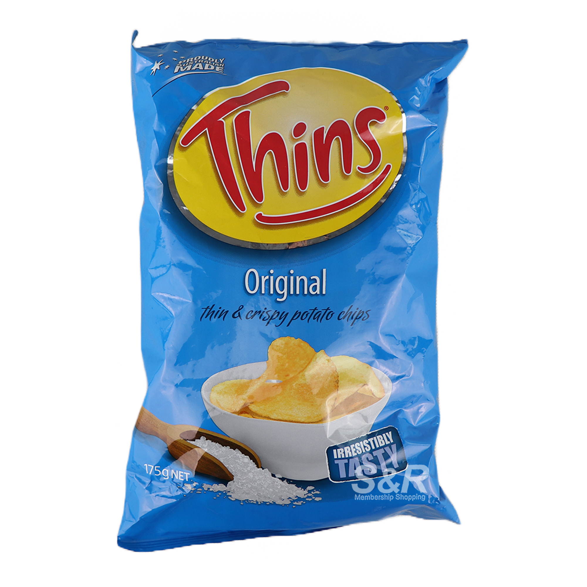 Thins Original Potato Chips 175g Thins Original Potato Chips 175g
